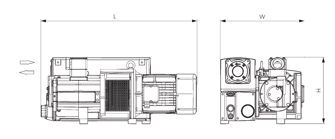 R 5 RD 0300 A旋片真空泵 R 5 RD 0300 A旋片真空泵
