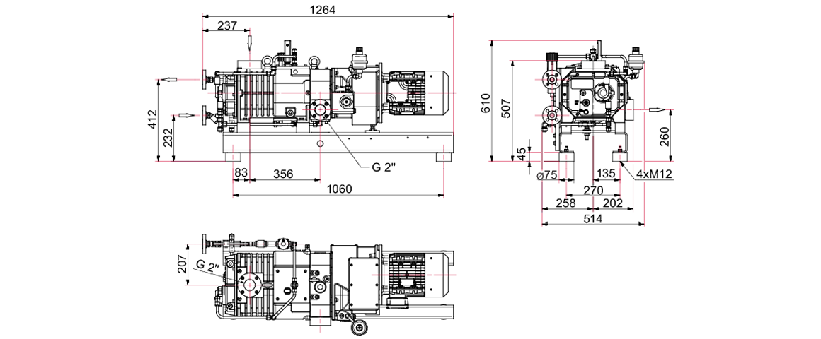 Hepta 200 P螺桿真空泵 Hepta 200 P螺桿真空泵