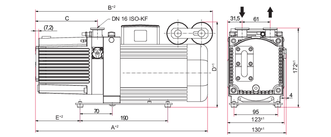 Uno 6單級旋片真空泵 Uno 6單級旋片真空泵