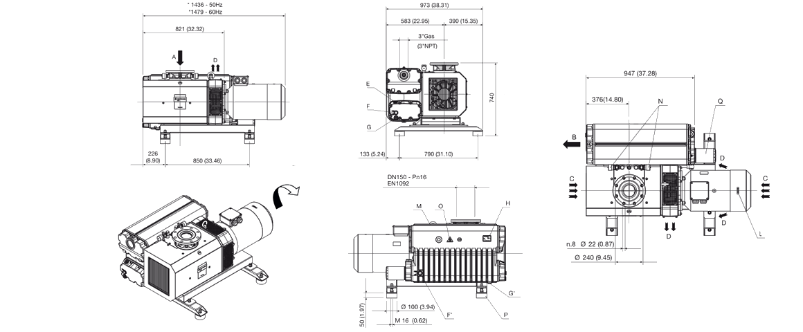 MS-631FL單級旋片真空泵 MS-631FL單級旋片真空泵