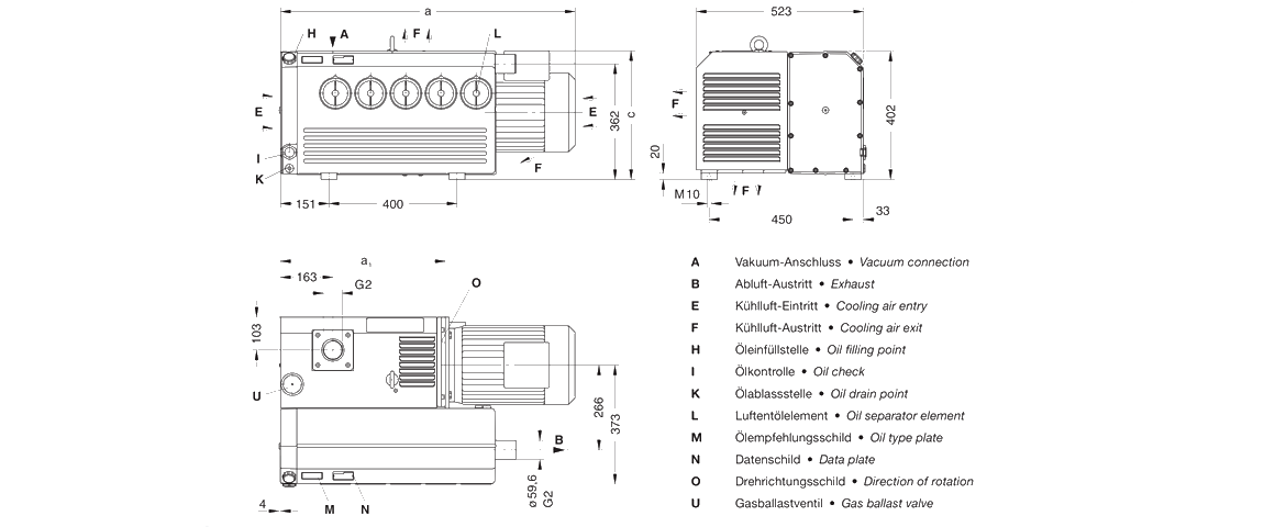 VC 202旋片真空泵 VC 202旋片真空泵