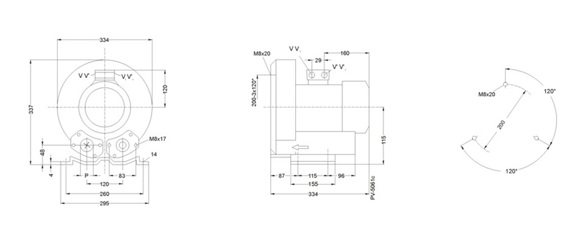 2HB 530 A11 高壓鼓風(fēng)機(jī) 2HB 530 A11 高壓鼓風(fēng)機(jī)