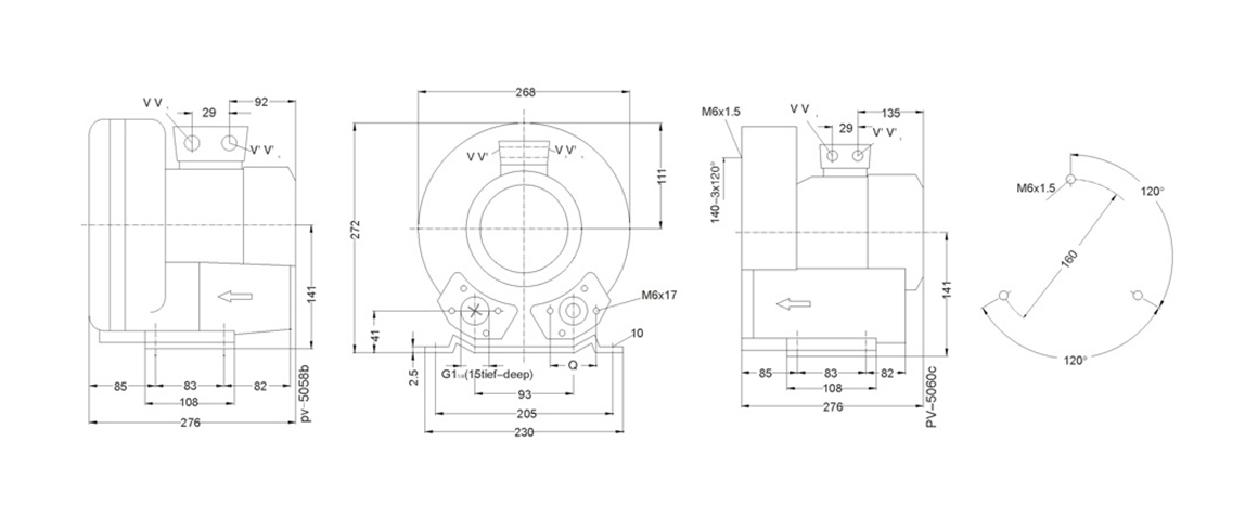 2HB 330 H06 高壓鼓風(fēng)機(jī) 2HB 330 H06 高壓鼓風(fēng)機(jī)