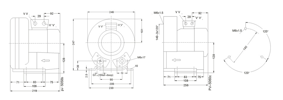 2HB 210 H06 高壓鼓風(fēng)機(jī) 2HB 210 H06 高壓鼓風(fēng)機(jī)