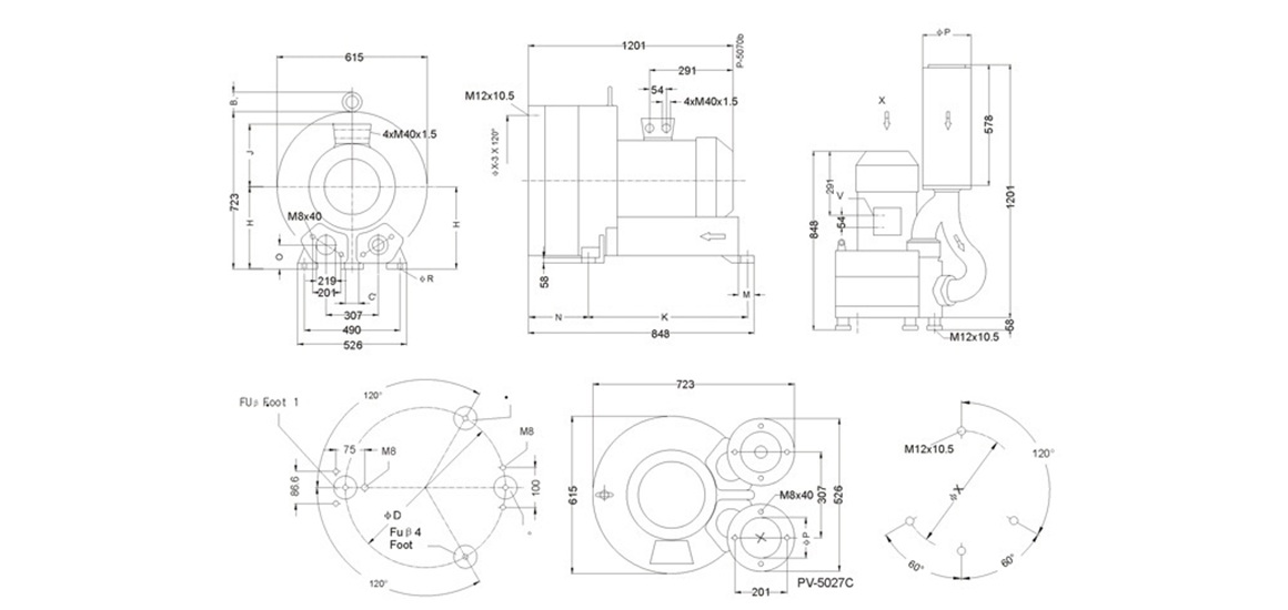 2HB 943 H37 高壓鼓風(fēng)機 2HB 943 H37 高壓鼓風(fēng)機