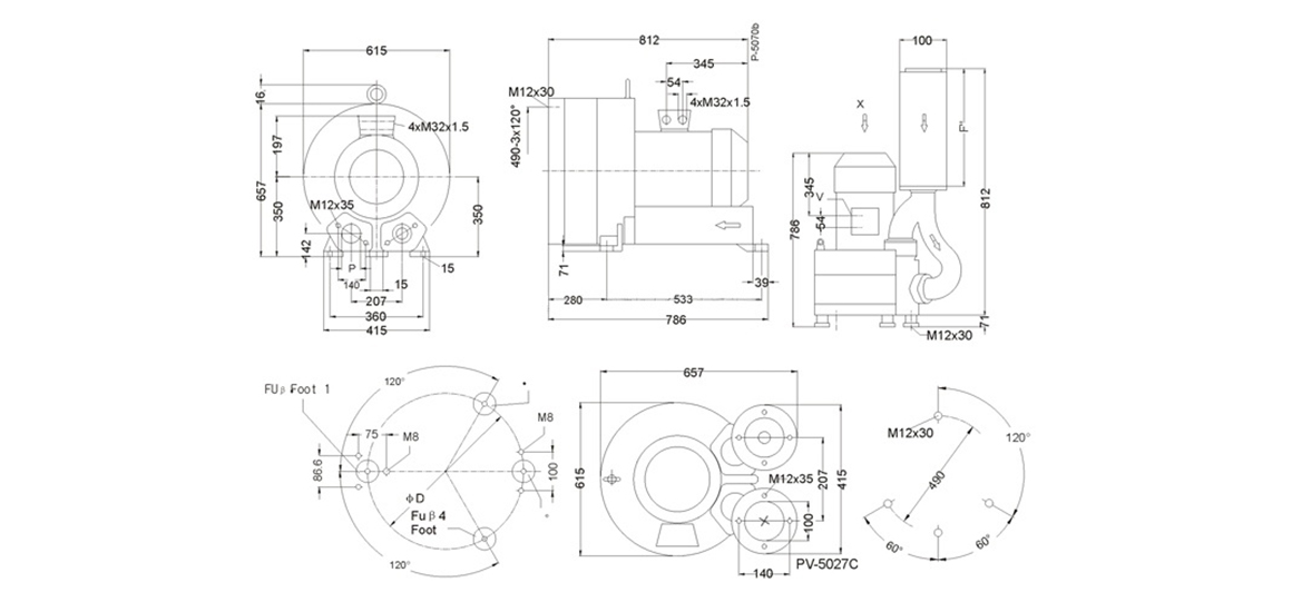 2HB 940 H47 高壓鼓風(fēng)機(jī) 2HB 940 H47 高壓鼓風(fēng)機(jī)