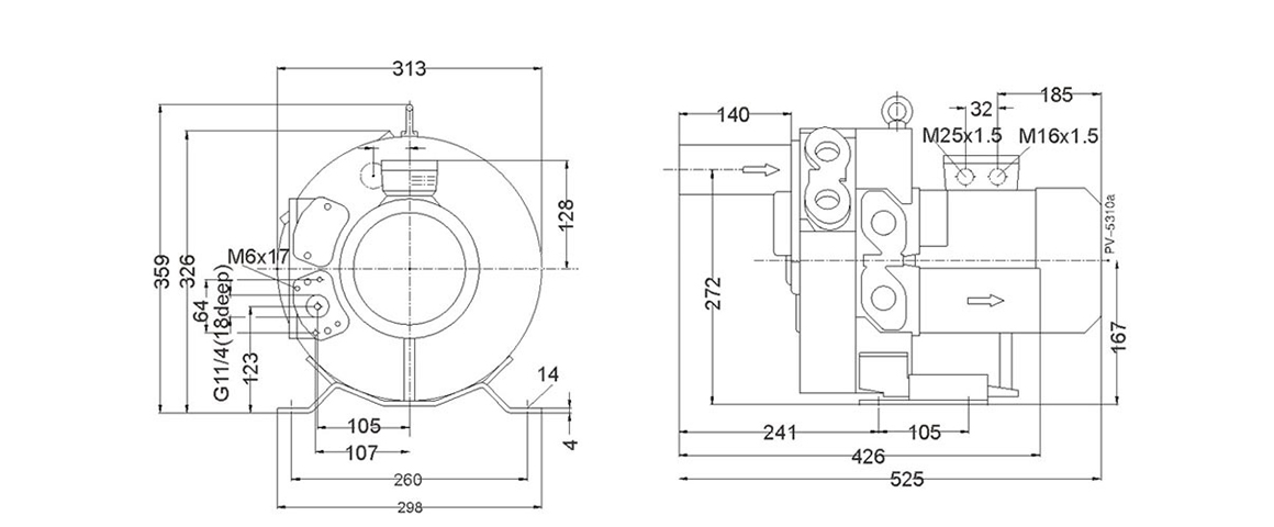 4HB 220 H56 高壓鼓風(fēng)機(jī) 4HB 220 H56 高壓鼓風(fēng)機(jī)