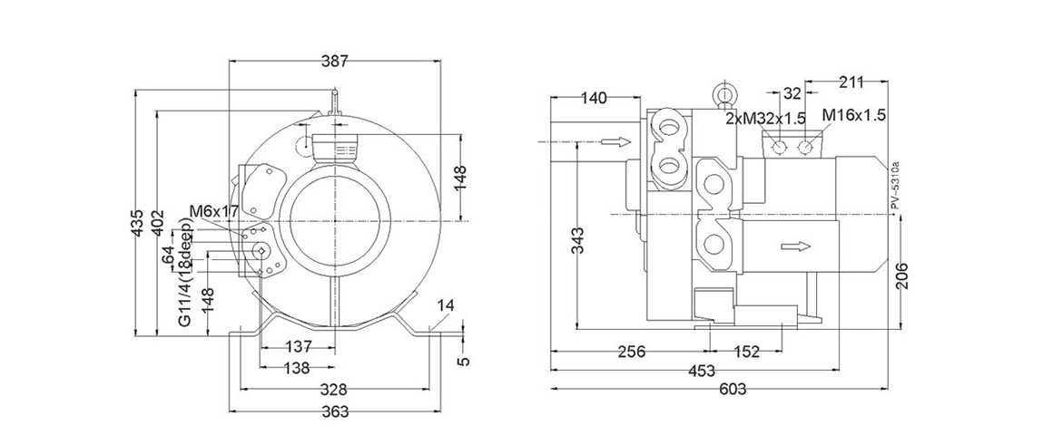 4HB 520 H77 高壓鼓風(fēng)機(jī) 4HB 520 H77 高壓鼓風(fēng)機(jī)