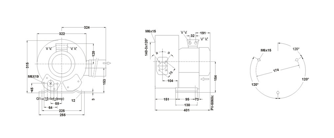 2HB 420 H36 高壓鼓風機 2HB 420 H36 高壓鼓風機