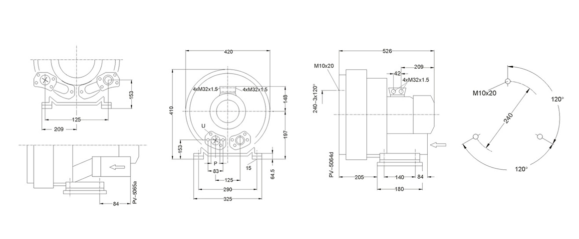 2HB 740 H37 高壓鼓風(fēng)機(jī) 2HB 740 H37 高壓鼓風(fēng)機(jī)