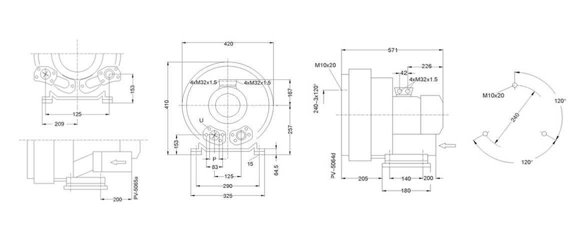2HB 740 H47 高壓鼓風(fēng)機(jī) 2HB 740 H47 高壓鼓風(fēng)機(jī)