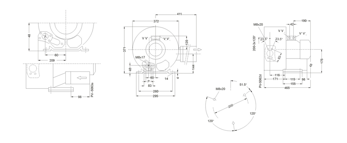 2HB 520 H46 高壓鼓風(fēng)機(jī) 2HB 520 H46 高壓鼓風(fēng)機(jī)